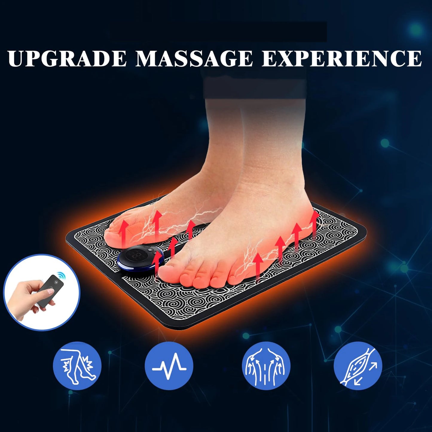 Caypupr™ EMS Portbale Foot Massager Mat