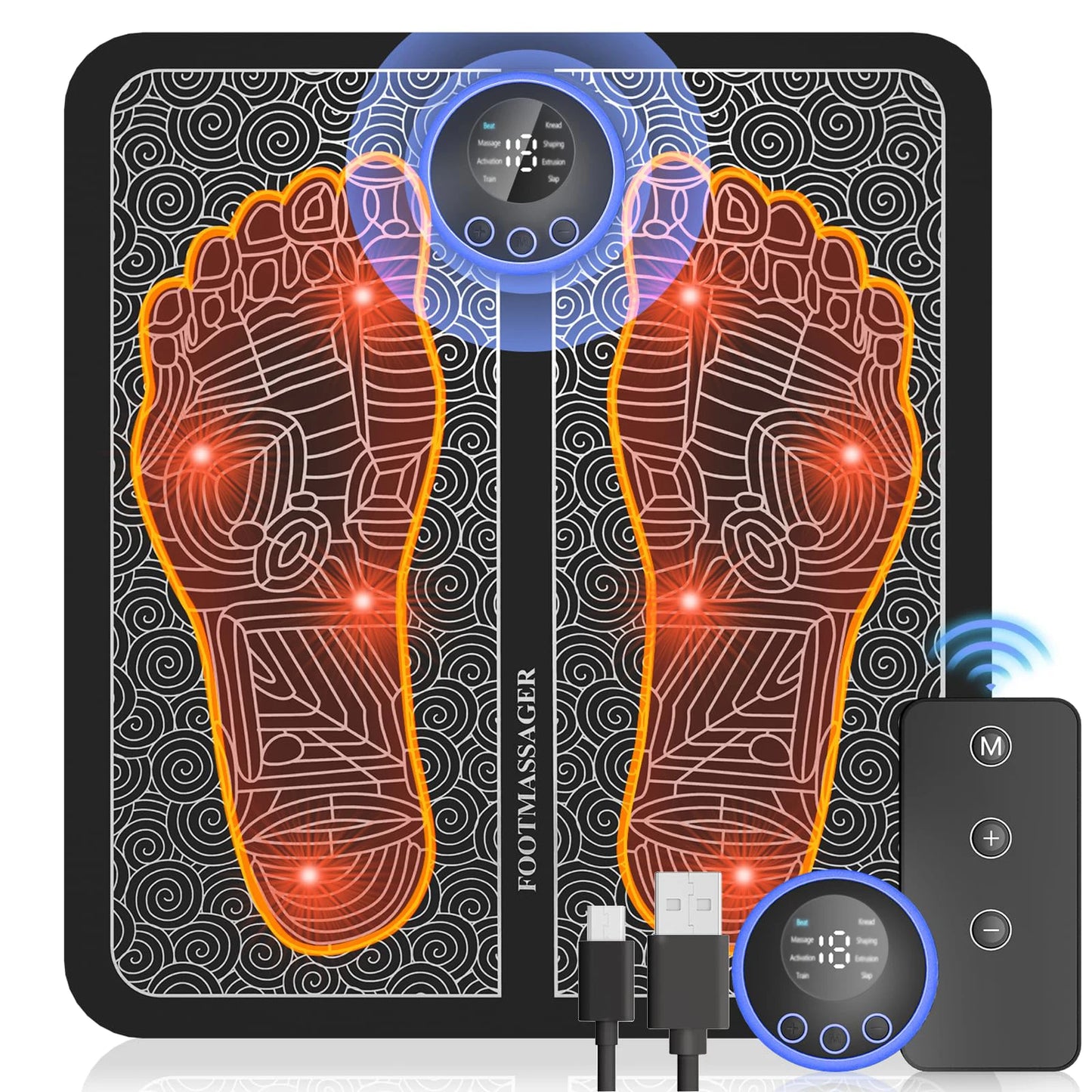 Caypupr™ EMS Portbale Foot Massager Mat